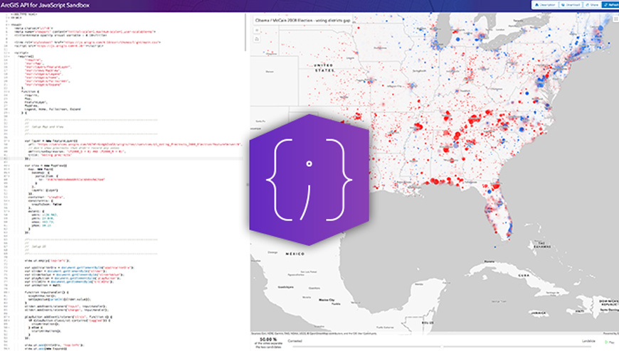 برمجة التطبيقات الجغرافية باستخدام ArcGIS API For JavaScript للمبتدئين ...