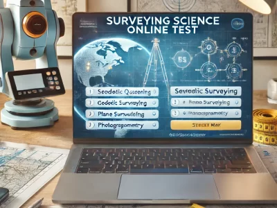 إختبار المستوي الأول في علم المساحة